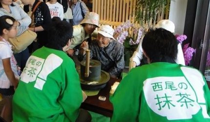 抹茶研磨體驗